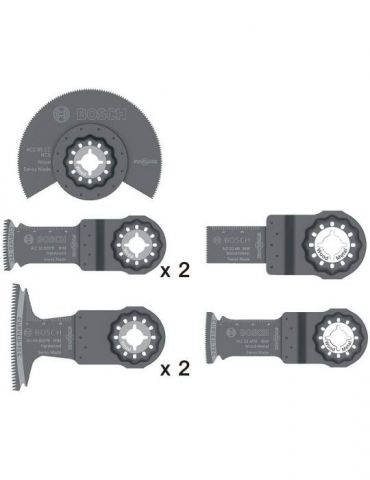 Bosch Set 7 accesorii pentru lemn STARLOCK Bosch - 1