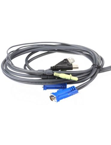 ATEN CS62U-A7 switch-uri pentru tastatură, mouse și monitor (KVM) Negru