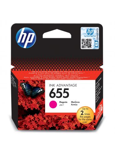 HP Cartuş de cerneală Ink Advantage original 655 Magenta - Tik.ro