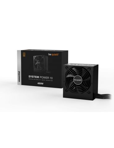 be quiet! System Power 10 unități de alimentare cu curent 450 W 20+4 pin ATX ATX Negru