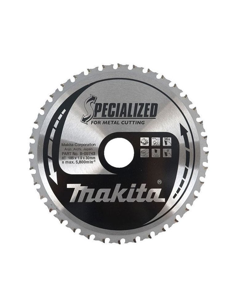 Makita B-09765 panza circular metal 305x25.4x60