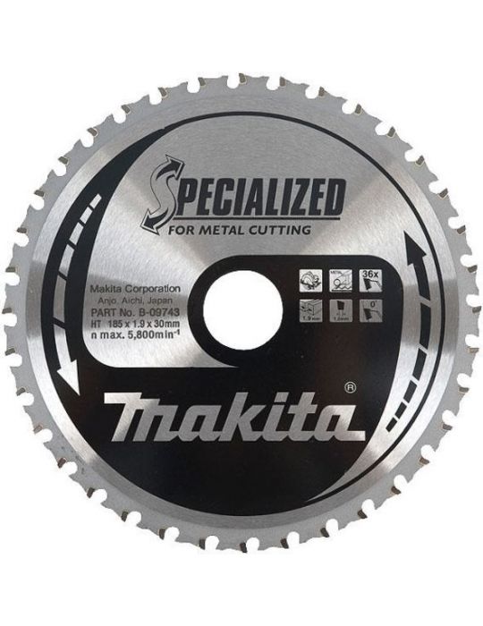 Makita B-09765 panza circular metal 305x25.4x60 Makita - 1