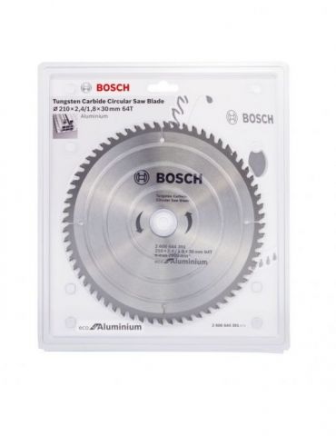 Panza de ferastrau circular Eco for Aluminium 210x2.4/1.8x30 64T Bosch - 1