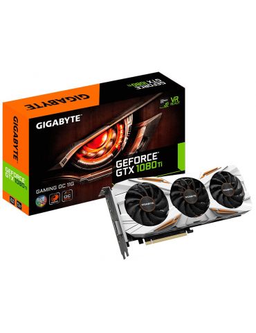 Gigabyte GV-N108TGAMING OC-11GD plăci video NVIDIA GeForce GTX 1080 Ti 11 Giga Bites GDDR5X