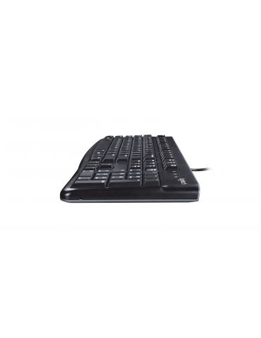 Logitech K120 Corded Keyboard tastaturi USB QWERTY Spaniolă Negru
