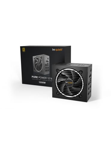 be quiet! PURE POWER 12 M | 1200W unități de alimentare cu curent 20+4 pin ATX ATX Negru