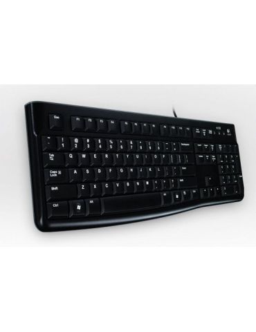 Logitech K120 Corded Keyboard tastaturi USB QWERTY Italiană Negru