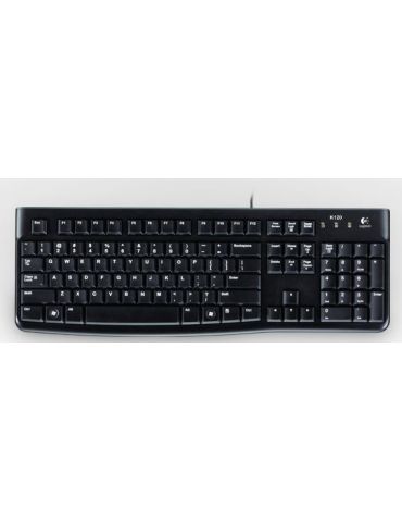 Logitech Keyboard K120 for Business tastaturi USB QWERTZ Elvețiană Negru