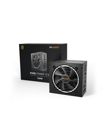 be quiet! Pure Power 12 M unități de alimentare cu curent 750 W 20+4 pin ATX ATX Negru