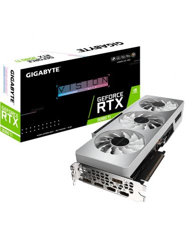 Gigabyte GV-N308TVISION OC-12GD plăci video NVIDIA GeForce RTX 3080 Ti 12 Giga Bites GDDR6X