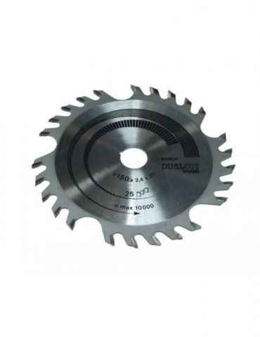 Disc pentru lemn taietura dubla 150 X20 Z25 Bosch - 1 - Tik.ro