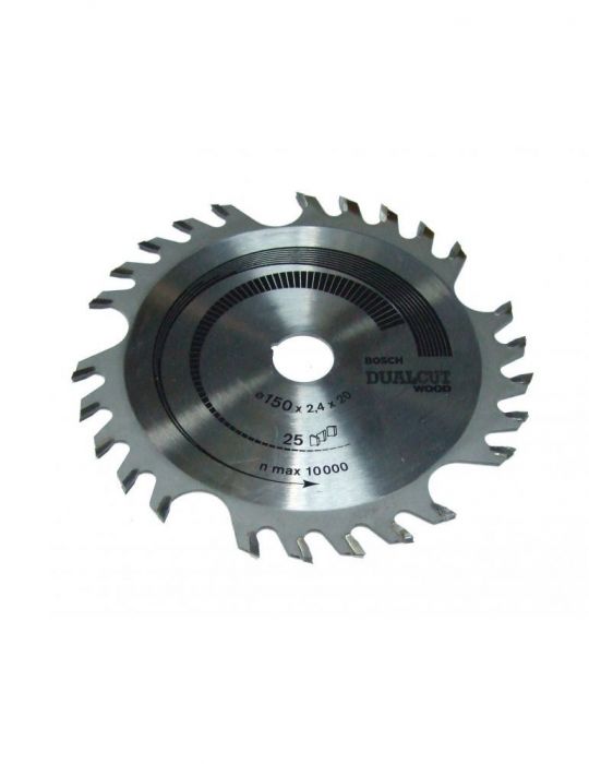 Disc pentru lemn taietura dubla 150 X20 Z25 Bosch - 1