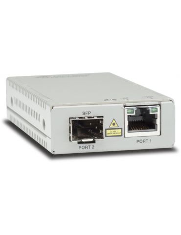 Allied Telesis AT-MMC2000 SP-960 convertoare media pentru rețea 1000 Mbit s 850 nm Multimodală Argint - Tik.ro