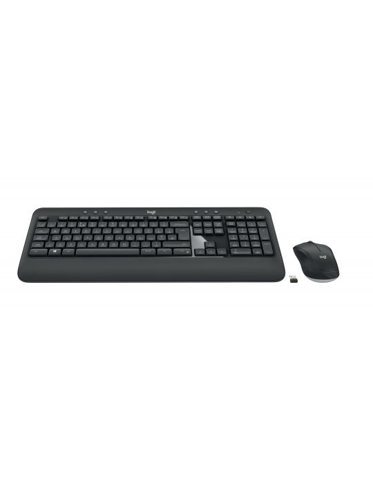 Logitech Advanced MK540 tastaturi Mouse inclus USB AZERTY Franţuzesc Negru, Alb