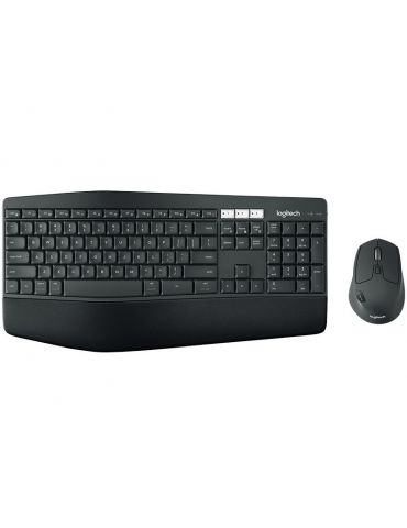 Logitech MK850 Performance Wireless Keyboard and Mouse Combo tastaturi Mouse inclus RF Wireless + Bluetooth QWERTY Rus Negru - Tik.ro