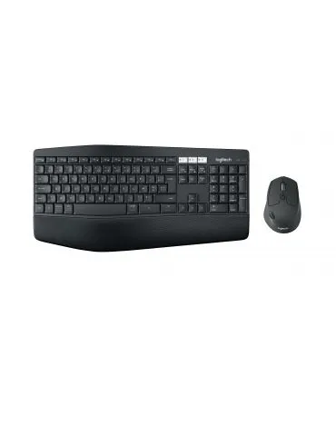 Logitech MK850 Performance tastaturi Mouse inclus RF Wireless + Bluetooth AZERTY Flamandă Negru
