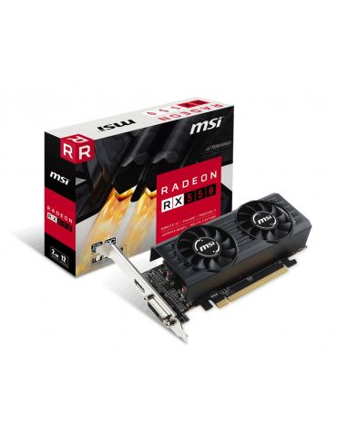 MSI Radeon RX 550 2GT LP OC AMD 2 Giga Bites GDDR5
