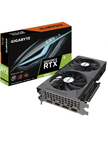 Gigabyte GeForce RTX 3060 EAGLE OC 12G NVIDIA 12 Giga Bites GDDR6