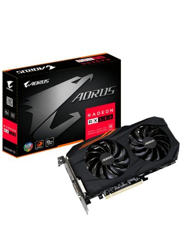 Gigabyte GV-RX580AORUS-8GD plăci video AMD Radeon RX 580 8 Giga Bites GDDR5