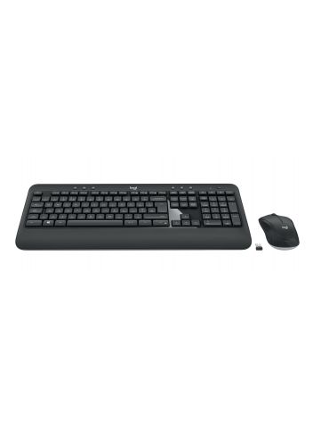 Logitech Advanced MK540 tastaturi Mouse inclus USB QWERTY Engleză Regatul Unit Negru, Alb - Tik.ro