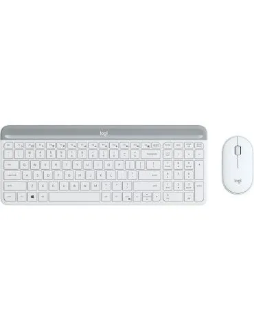 Logitech MK470 tastaturi Mouse inclus RF fără fir QWERTY Nordic Alb - Tik.ro
