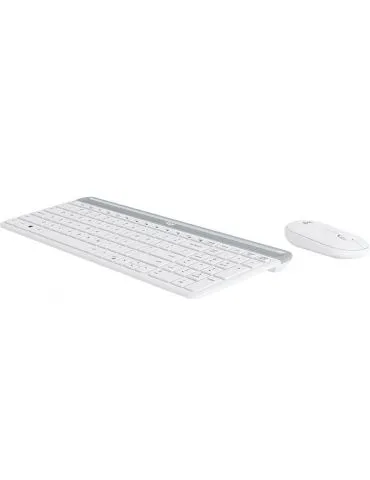 Logitech MK470 tastaturi Mouse inclus RF fără fir QWERTY Nordic Alb