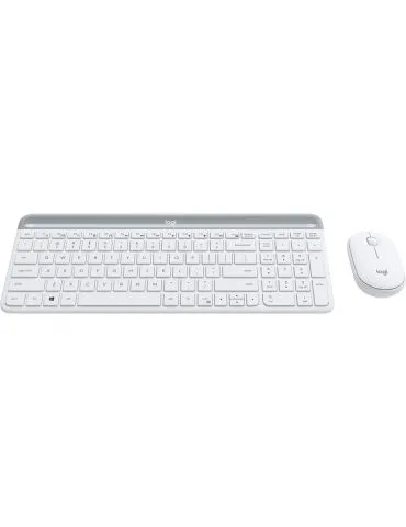 Logitech MK470 tastaturi Mouse inclus RF fără fir QWERTY Nordic Alb