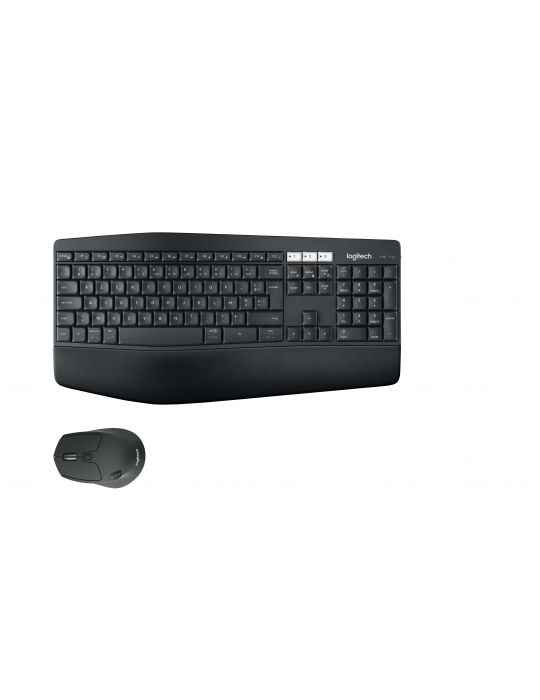 Logitech MK850 Performance tastaturi Mouse inclus RF Wireless + Bluetooth AZERTY Franţuzesc Negru