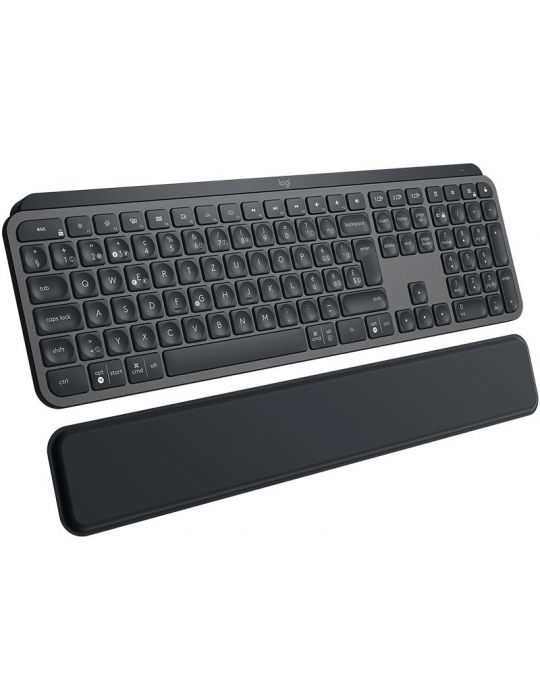 Logitech MX Keys Plus tastaturi RF Wireless + Bluetooth QWERTZ Elvețiană Grafit