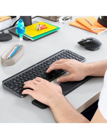 Logitech MX Keys Plus tastaturi RF Wireless + Bluetooth QWERTZ Elvețiană Grafit