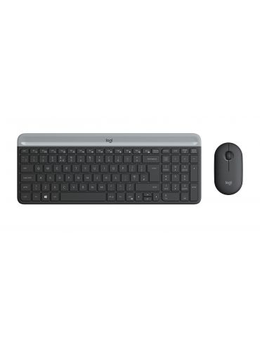 Logitech MK470 tastaturi Mouse inclus RF fără fir Slovacă Grafit - Tik.ro