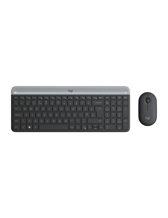 Logitech MK470 tastaturi Mouse inclus RF fără fir Slovacă Grafit