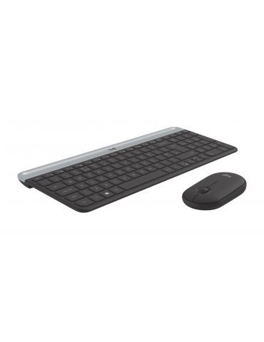 Logitech MK470 tastaturi Mouse inclus RF fără fir Slovacă Grafit