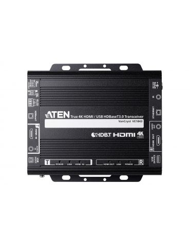 ATEN VE1843 Repeater AV Negru
