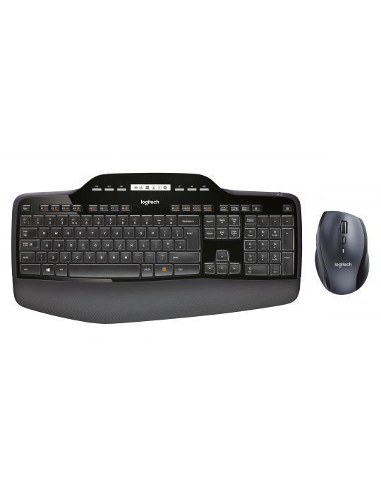Logitech MK710 Performance tastaturi Mouse inclus RF fără fir QWERTY Englez Negru
