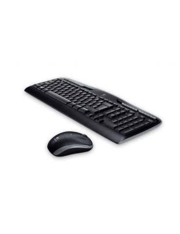 Logitech Wireless Desktop MK330 tastaturi Mouse inclus RF fără fir QWERTZ Slovacă Negru
