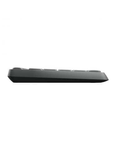 Logitech MK235 tastaturi Mouse inclus USB AZERTY Flamandă Gri