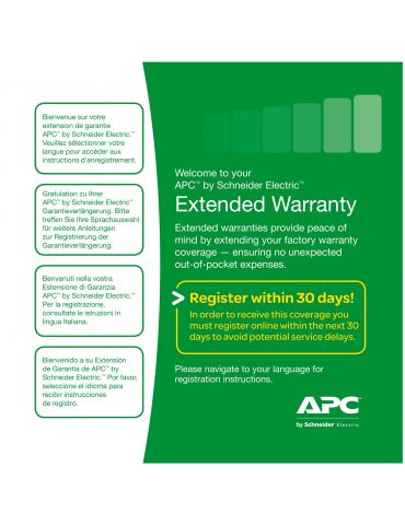 APC WBEXTWAR1YR-SD-01 extensii ale garanției și service-ului