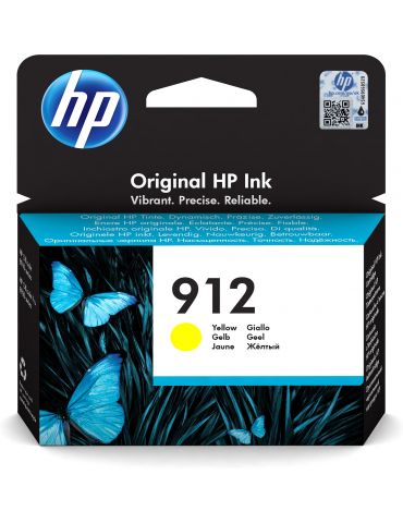 HP Cartuş de cerneală original 912 Galben