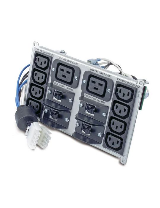APC Symmetra Backplate unități de alimentare cu curent Negru