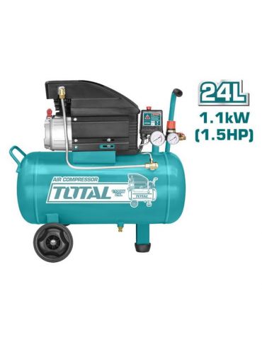 Total - compresor aer - 24l... - Tik.ro