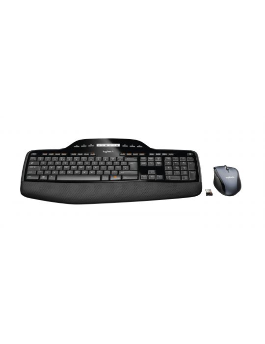 Logitech MK710 Performance tastaturi Mouse inclus RF fără fir QWERTY US Internațional Negru