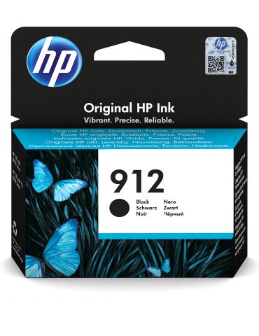 HP Cartuş de cerneală original 912 Negru