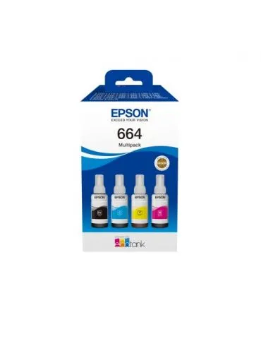 Epson C13T66464A cartușe cu cerneală 4 buc. Compatibil Negru, Cyan, Magenta, Galben
