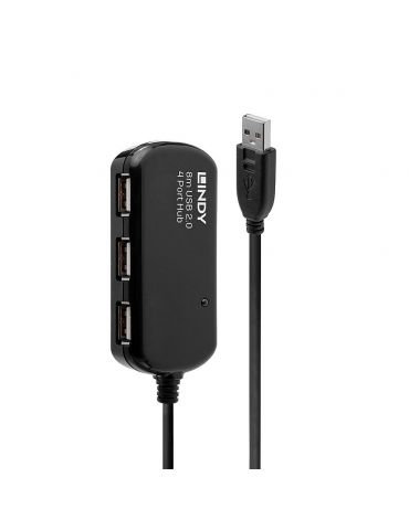 Lindy 42781 hub-uri de interfață 480 Mbit s - Tik.ro