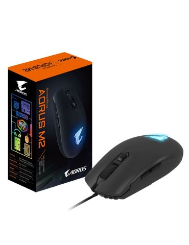 Gigabyte AORUS M2 mouse-uri Ambidextru USB Tip-A Optice 6200 DPI