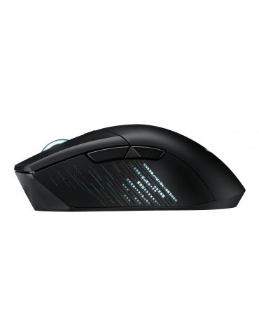 ASUS ROG Gladius III Wireless mouse-uri Mâna dreaptă RF Wireless + Bluetooth + USB Type-A Optice 19000 DPI