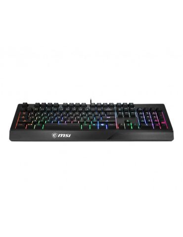 MSI Vigor GK20 tastaturi USB QWERTY Engleză SUA Negru