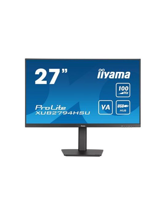 iiyama ProLite XUB2794HSU-B6 monitoare LCD 68,6 cm (27") 1920 x 1080 Pixel Full HD Negru