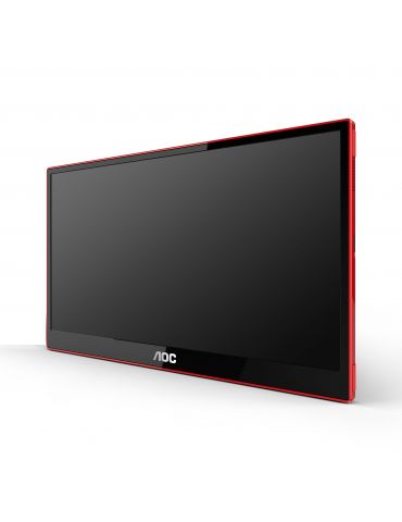 AOC 16G3 monitoare LCD 39,6 cm (15.6") 1920 x 1080 Pixel Negru, Roşu